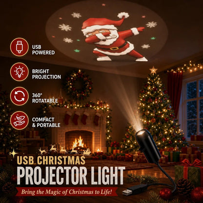 Play HD Christmas Projector – 6 or 10 Festive Scenes