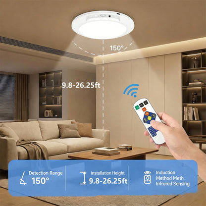 💡 Rechargeable Motion Sensor Ceiling Light