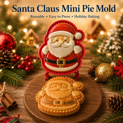 🎄✨16-Design Christmas Mini Pie Mold Collection | Reusable Embossed Molds for Shaping Detailed Santa, Snowman, Reindeer, Tree & Holiday Pies 🥧