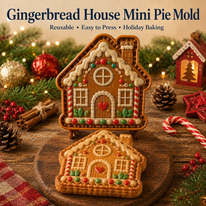 🎄✨16-Design Christmas Mini Pie Mold Collection | Reusable Embossed Molds for Shaping Detailed Santa, Snowman, Reindeer, Tree & Holiday Pies 🥧