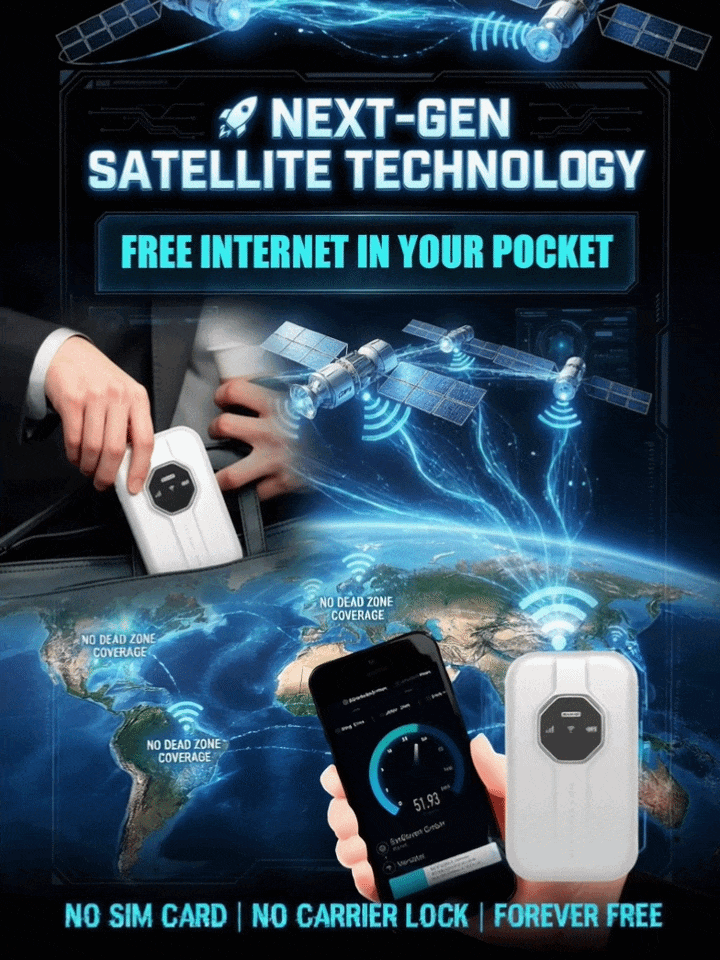[Global Coverage, Free for Life] Boundless Portable Wi-Fi– 🛡️No Contract, No Hidden Costs