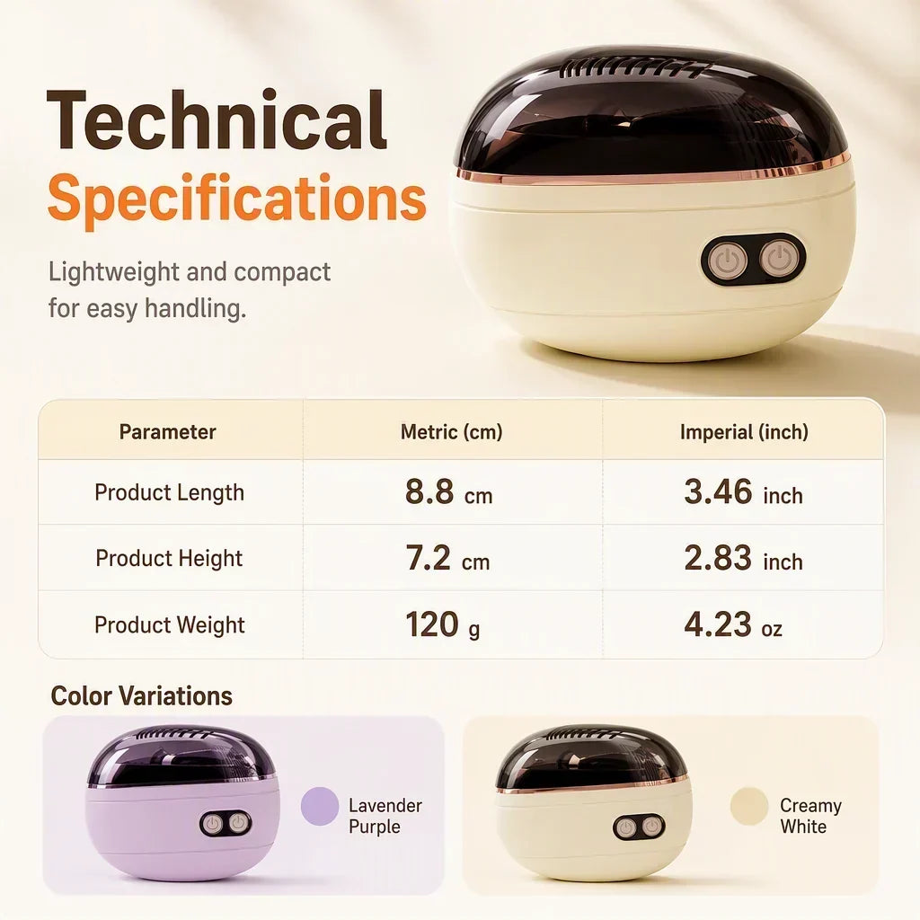 🔥Last Day 40% OFF -✂️ 2-in-1 Smart Electric Nail Clipper & Polisher – Anti-Pinch Safety & LED Light 💅