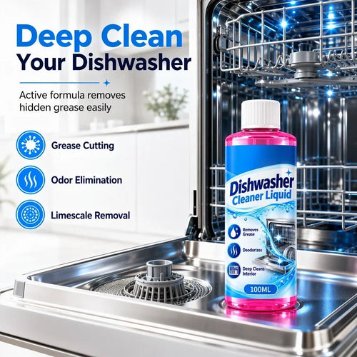 🧼Dishwasher Deep Cleaning Liquid for Grease and Limescale Removal