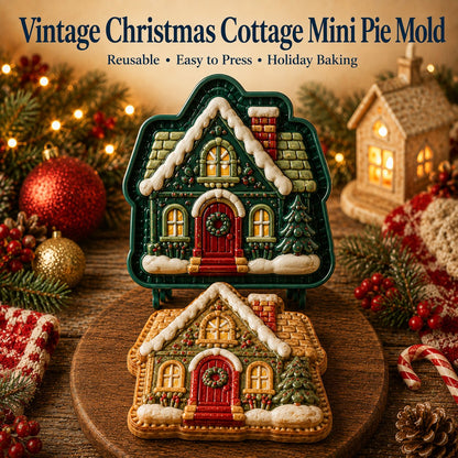 🎄✨16-Design Christmas Mini Pie Mold Collection | Reusable Embossed Molds for Shaping Detailed Santa, Snowman, Reindeer, Tree & Holiday Pies 🥧
