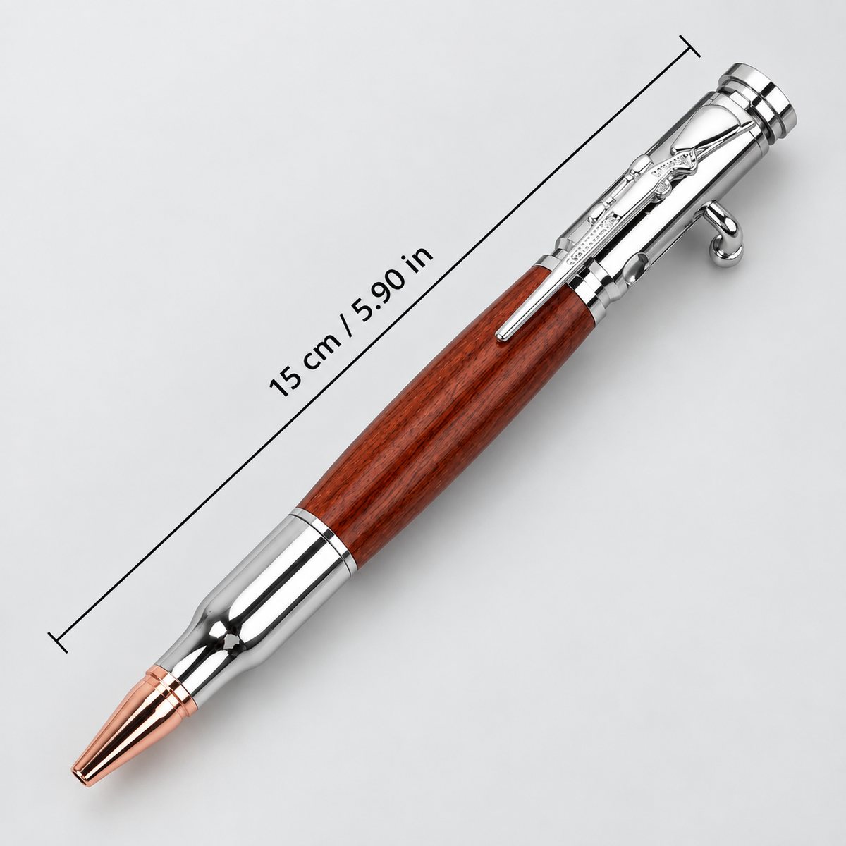🖊100% Handmade Bolt Action Wooden Bullet Pen