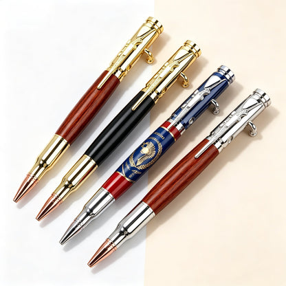 🖊100% Handmade Bolt Action Wooden Bullet Pen