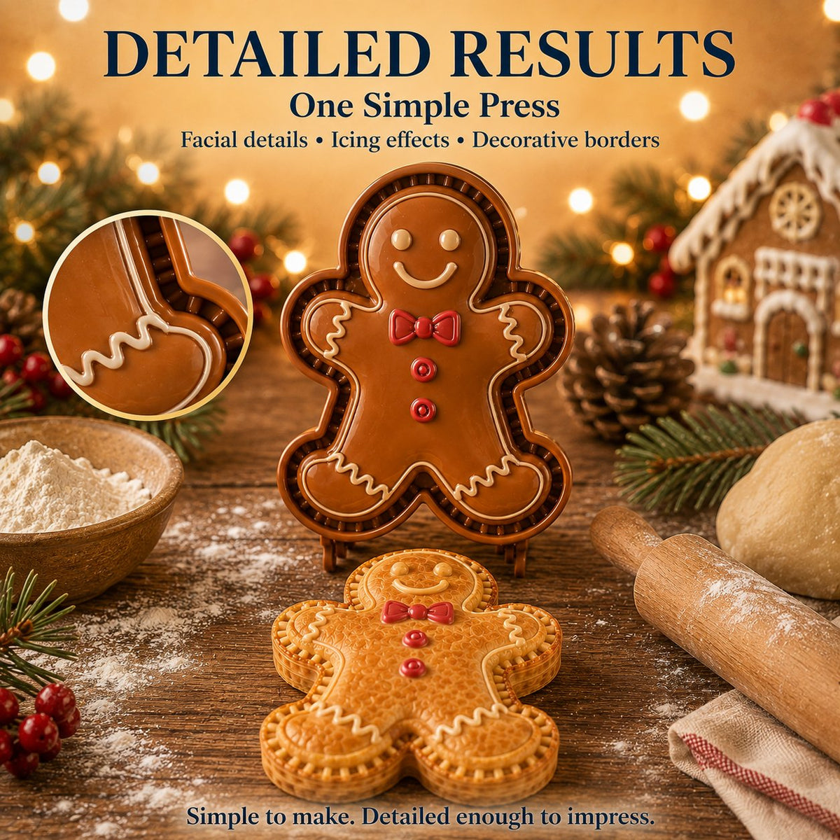 🎄✨16-Design Christmas Mini Pie Mold Collection | Reusable Embossed Molds for Shaping Detailed Santa, Snowman, Reindeer, Tree & Holiday Pies 🥧
