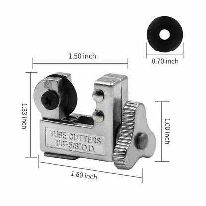 🛠️ Mini Tube Cutter | 1/8'‐5/8' OD Pipe Cutting Tool