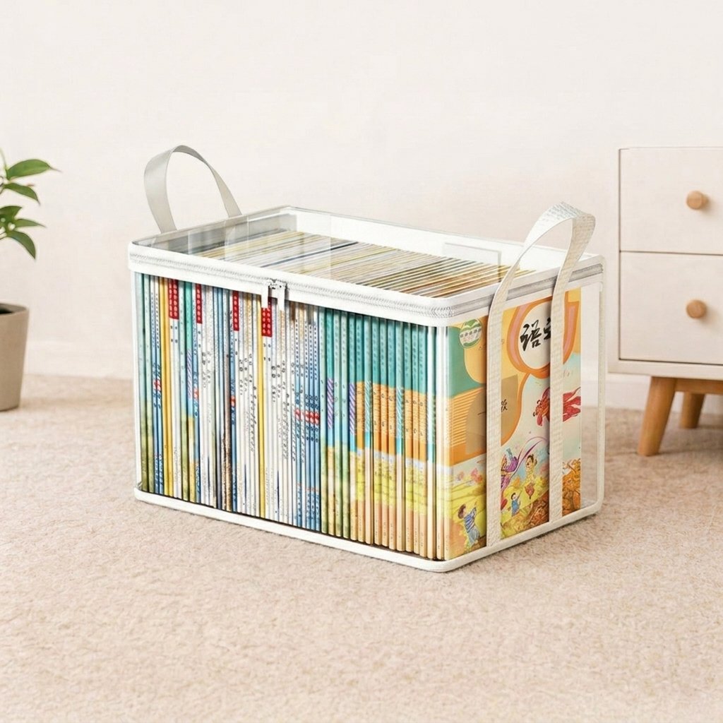 🎁Large Heavy-Duty Thick Plastic Clear Storage Bag for Clothes, Moving & Storage