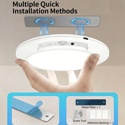 💡 Rechargeable Motion Sensor Ceiling Light